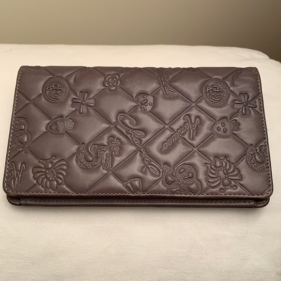 💯Authentic chanel lucky symbols L-yen long wallet grey🩶 - Picture 3 of 11